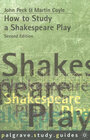 Buchcover How to Study a Shakespeare Play