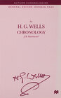 Buchcover An H.G. Wells Chronology