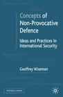 Buchcover Concepts of Non-Provocative Defence