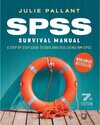 Buchcover SPSS Survival Manual. Julie Pallant