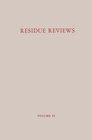 Buchcover Residue Reviews