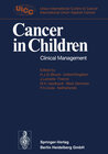 Buchcover Cancer in Children