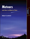 Buchcover Meteors and How to Observe Them