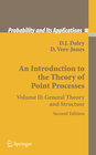 Buchcover An Introduction to the Theory of Point Processes