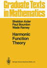 Buchcover Harmonic Function Theory