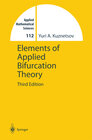 Buchcover Elements of Applied Bifurcation Theory