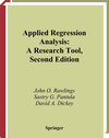 Buchcover Applied Regression Analysis