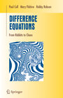 Buchcover Difference Equations