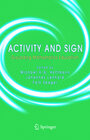 Buchcover Activity and Sign