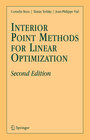 Buchcover Interior Point Methods for Linear Optimization