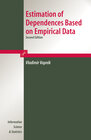 Buchcover Estimation of Dependences Based on Empirical Data