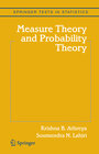 Buchcover Measure Theory and Probability Theory