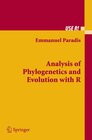 Buchcover Analysis of Phylogenetics and Evolution with R