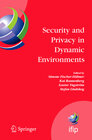 Buchcover Security and Privacy in Dynamic Environments