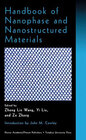 Buchcover Handbook of Nanophase and Nanostructured Materials