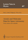 Buchcover Atomic and Molecular Data for Space Astronomy