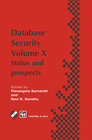 Buchcover Database Security X