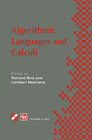 Buchcover Algorithimic Languages and Calculi