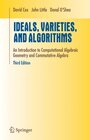 Buchcover Ideals, Varieties, and Algorithms