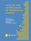 Buchcover Analysis and Optimization of Differential Systems