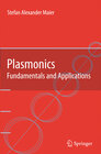 Buchcover Plasmonics: Fundamentals and Applications