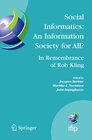 Buchcover Social Informatics: An Information Society for All? In Remembrance of Rob Kling