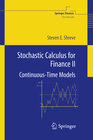 Buchcover Stochastic Calculus for Finance II