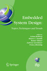 Buchcover Embedded System Design: Topics, Techniques and Trends