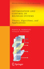 Buchcover Optimization and Control of Bilinear Systems