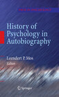 Buchcover History of Psychology in Autobiography