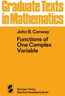 Buchcover Functions of One Complex Variable