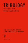 Buchcover Tribology: Principles and Design Applications
