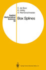 Buchcover Box Splines