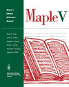Buchcover Maple V Library Reference Manual