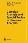 Buchcover Complex Analysis and Special Topics in Harmonic Analysis