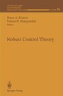 Buchcover Robust Control Theory