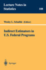 Buchcover Indirect Estimators in U.S. Federal Programs