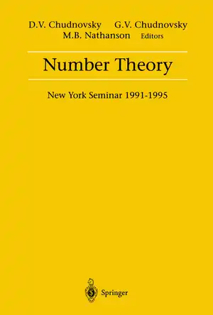 Buchcover ISBN 9780387948263