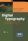 Buchcover Digital Typography Using LaTeX
