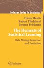 Buchcover The Elements of Statistical Learning