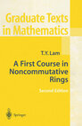 Buchcover A First Course in Noncommutative Rings