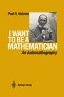 Buchcover I Want to be a Mathematician