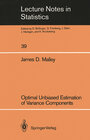 Buchcover Optimal Unbiased Estimation of Variance Components