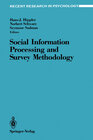 Buchcover Social Information Processing and Survey Methodology