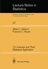 Buchcover {2}-Inverses and Their Statistical Application