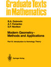 Buchcover Modern Geometry—Methods and Applications