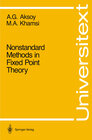 Buchcover Nonstandard Methods in Fixed Point Theory