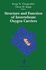 Buchcover Structure and Function of Invertebrate Oxygen Carriers