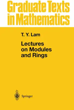 Buchcover ISBN 9780387984285