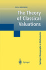 Buchcover The Theory of Classical Valuations